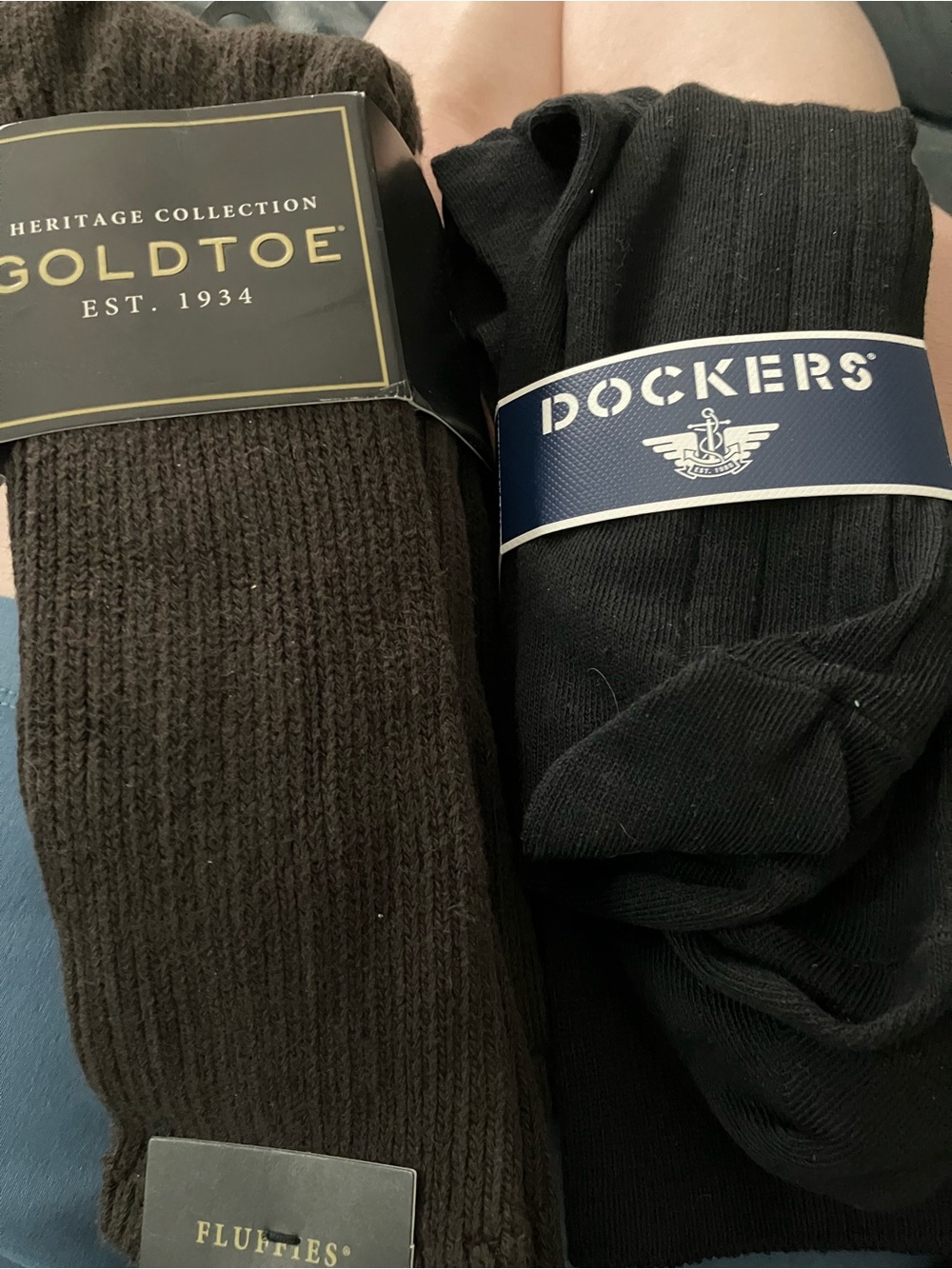 Men’s Goldtoe & Dockers Men's Black and Dark Brown Sock Pack
